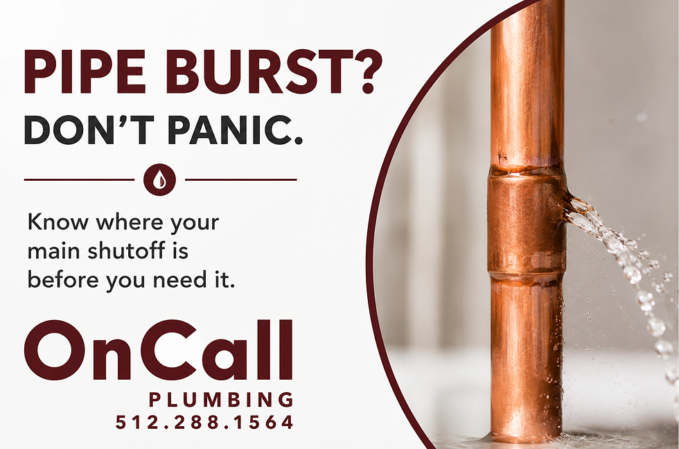 Pipe Burst? Don't Panic: What Every Homeowner Should Do First
