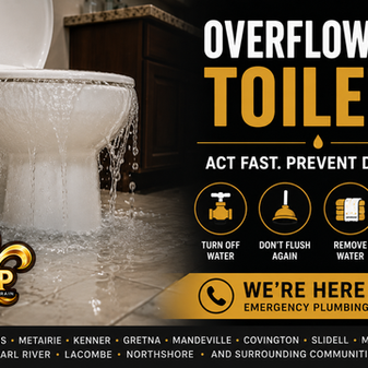 Overflowing Toilet? Here's What to Do Before It Floods Your Home