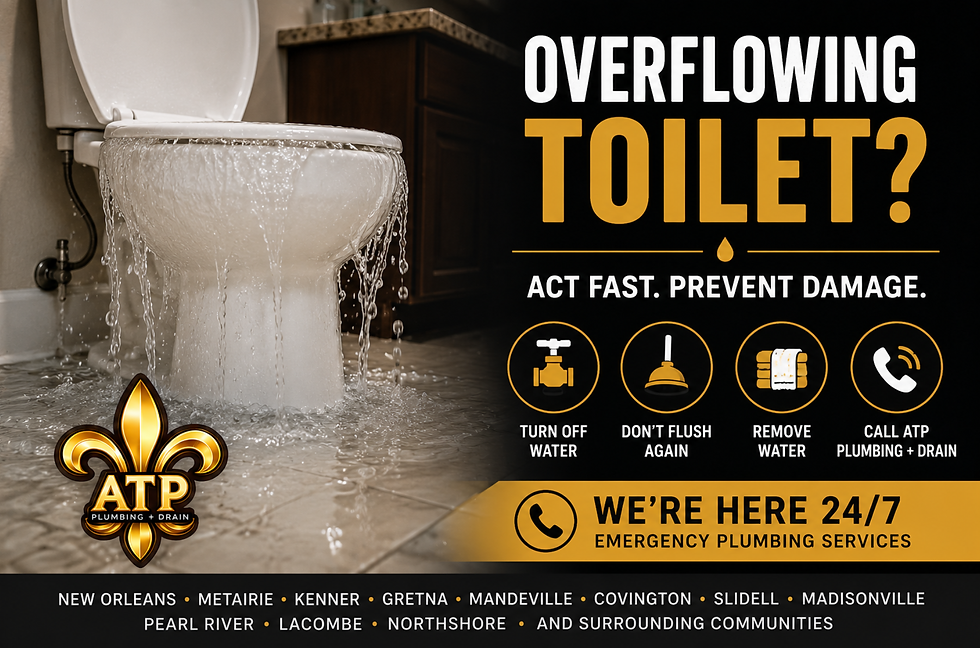 Overflowing Toilet? Here's What to Do Before It Floods Your Home