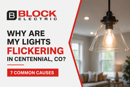 Why Are My Lights Flickering in Centennial, CO? 7 Common Causes