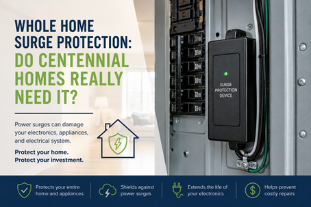 Whole Home Surge Protection: Do Centennial Homes Really Need It?