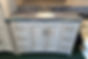 Powder sink cabinet with granite countertop