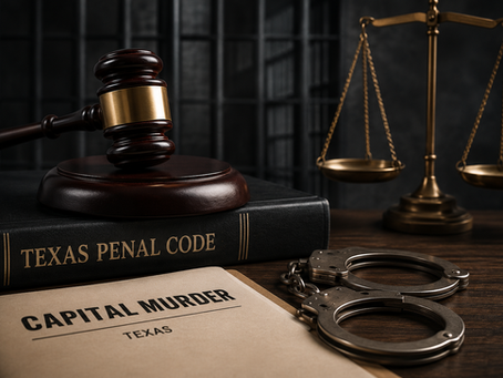 Penalties for Capital Murder in Texas