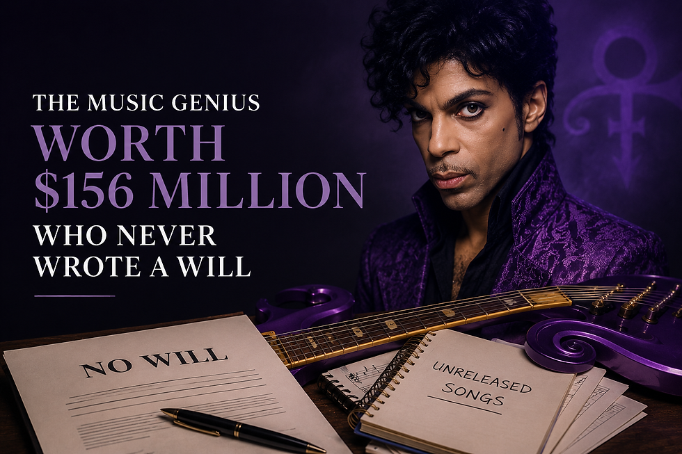 The Music Genius Worth $156 Million Who Never Wrote a Will