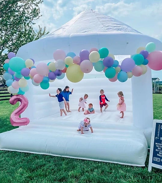 white bounce house rental sarsota fl
