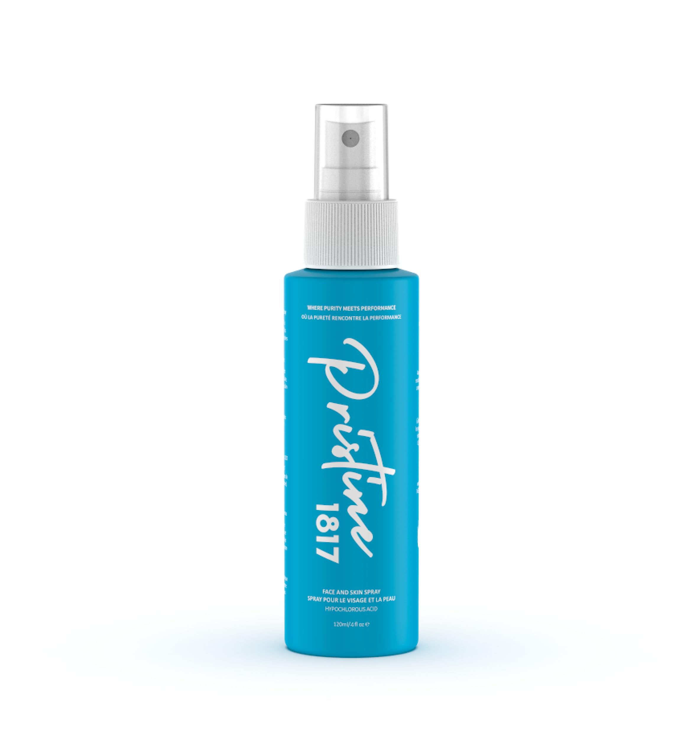 Hypochlorous Acid Spray 0.016% 120ml (4 fl oz) - Gentle Versatile Mist for Face
