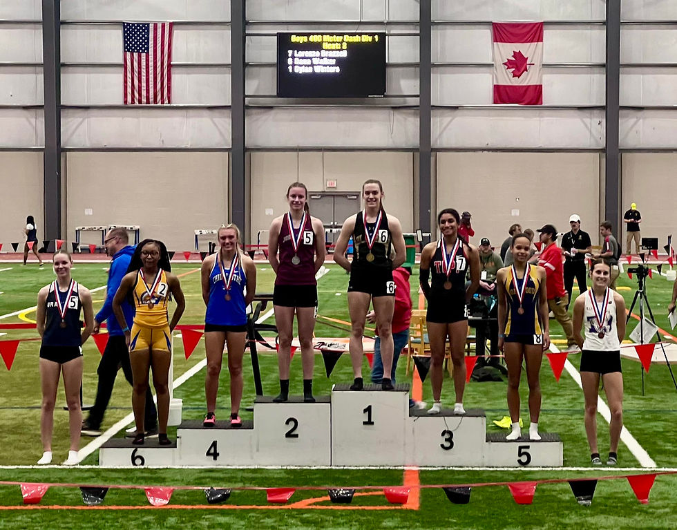 Archer was 4th in the 400-meter dash.