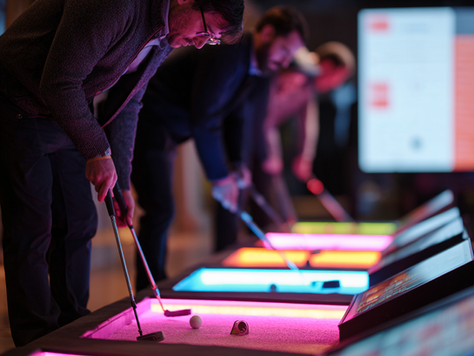 Tech-Infused Mini-Golf Event Planning for Parties and Corporate Team Building Success