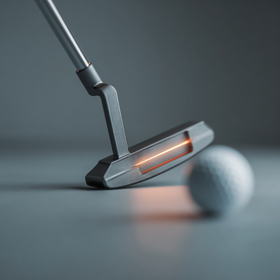 pouya0184_A_photorealistic_render_of_a_golf_putter_striking_a_793db34e-e868-44ef-b18b-13c3