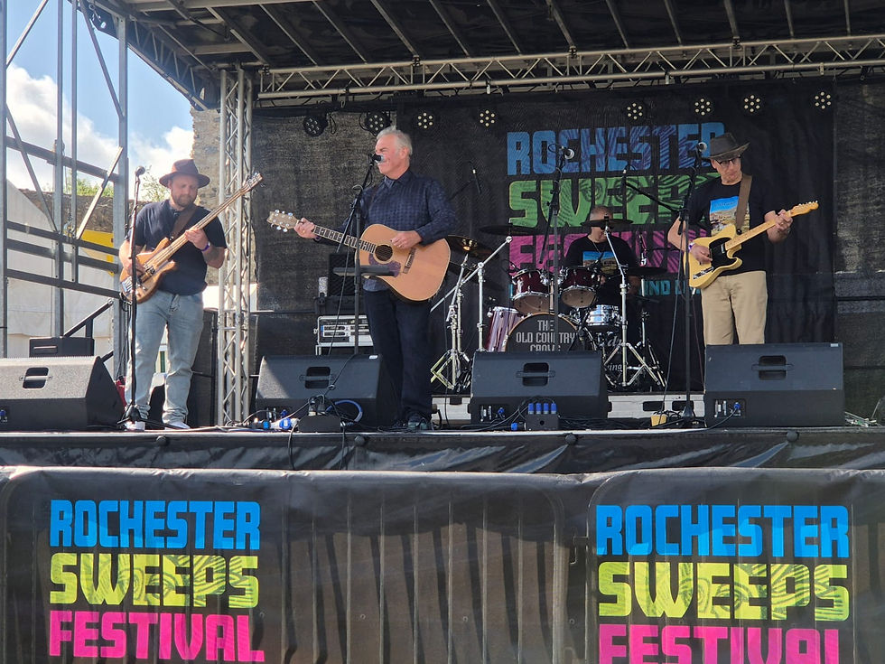 Crows on Castle Gardens Main Stage