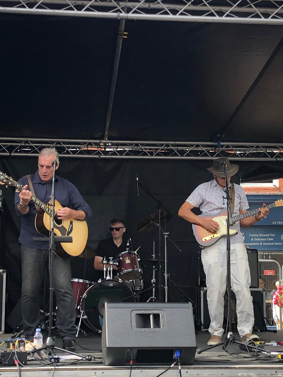Gary and Chris with Brandon at Faversham Hop Festival 2024