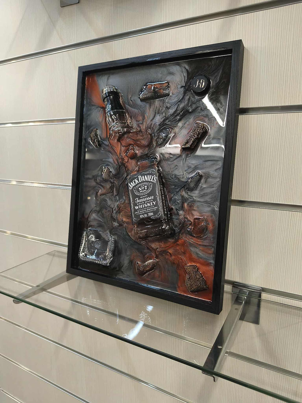 Tableau bouteille Jack Daniel's