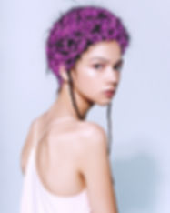 Color Correction purple hair