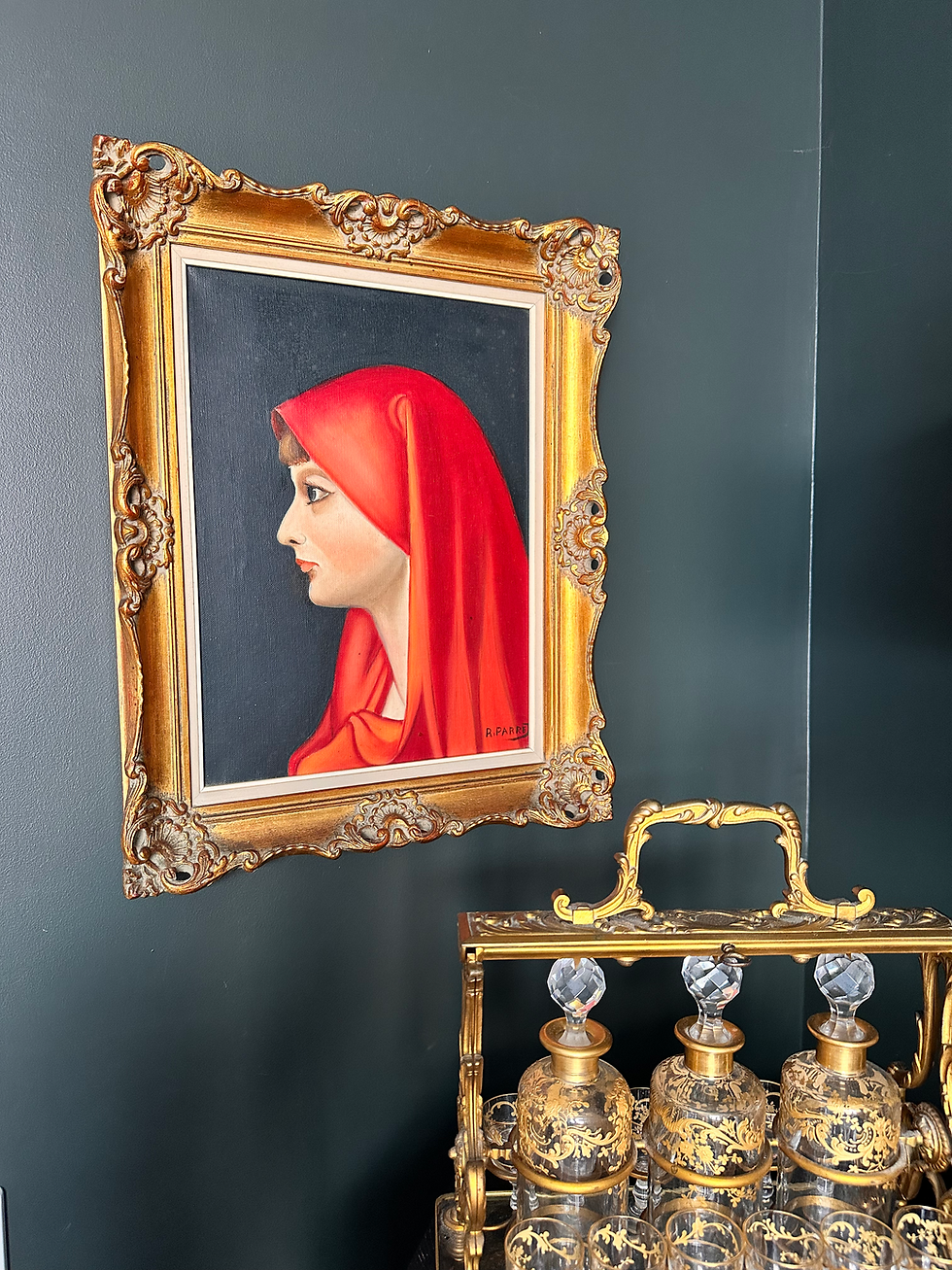 Miniature : Huile encadrée Fabiola 