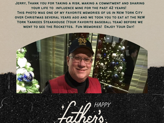 My Father's Day CHALLENGE for You Today. Celebrating Influencers in My Life This Father's Day