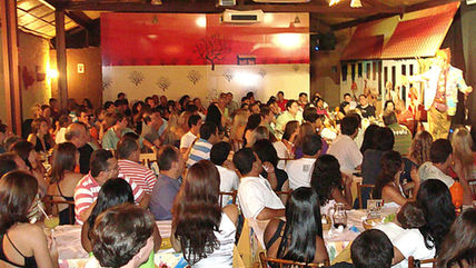 Rossini Macedo no show do Mr Picuí