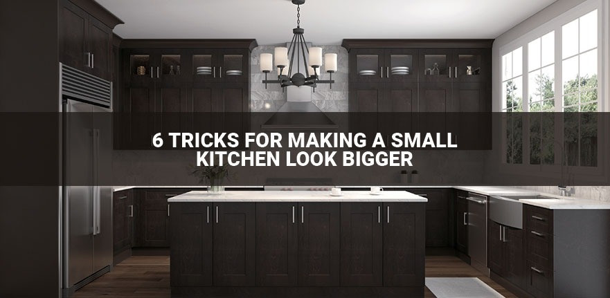 6 Tricks For Making A Small Kitchen Look Bigger