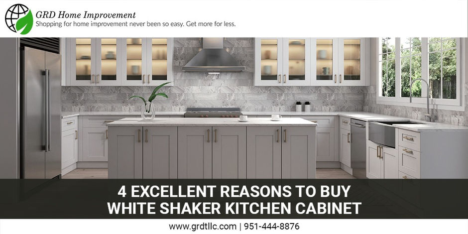 4 excellent reasons to buy white shaker kitchen cabinet