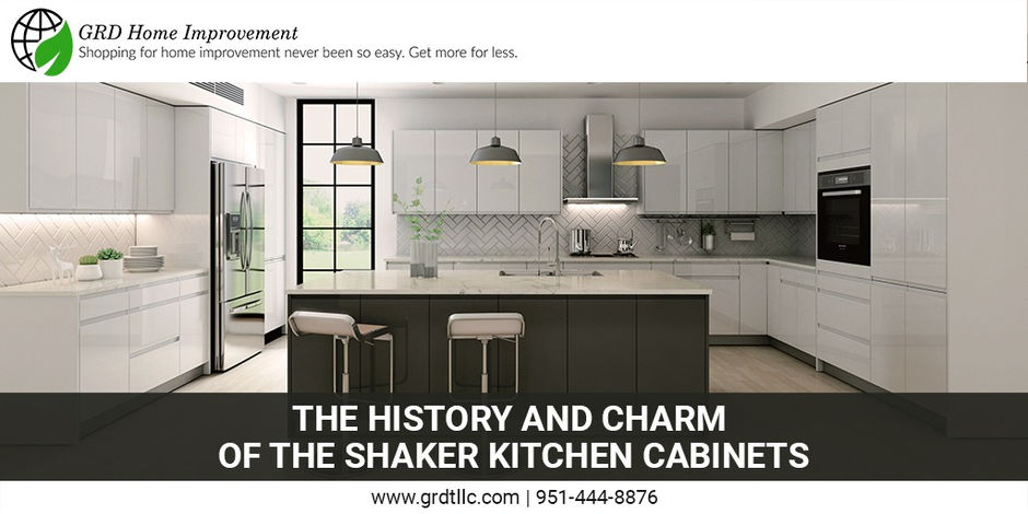 The History and charm of the Shaker Kitchen Cabinets
