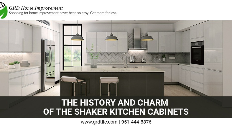 The History and charm of the Shaker Kitchen Cabinets