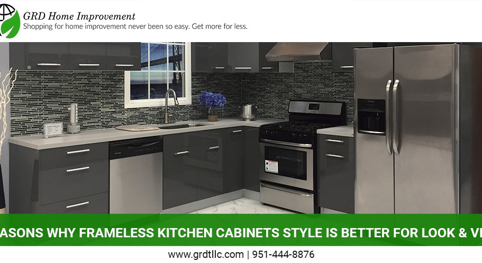 Reasons why Frameless kitchen cabinets style is better for Look & vibe