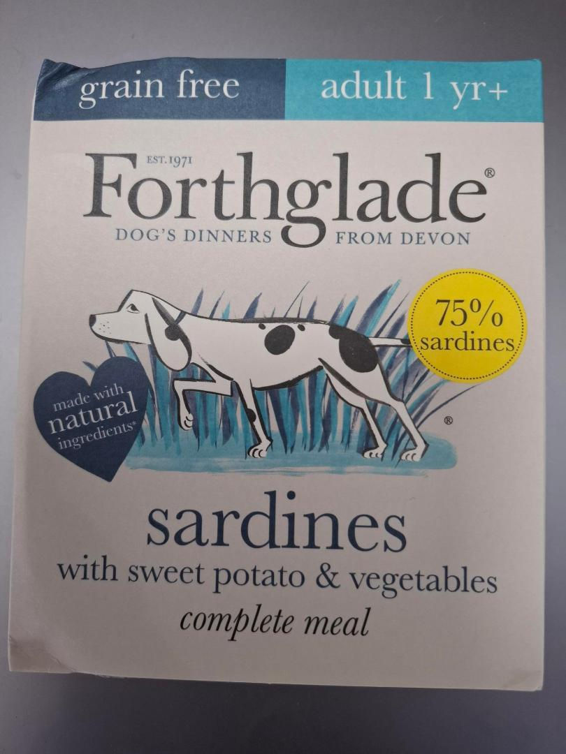 Forthglade Sardines Sweet Potato & Veg 395g