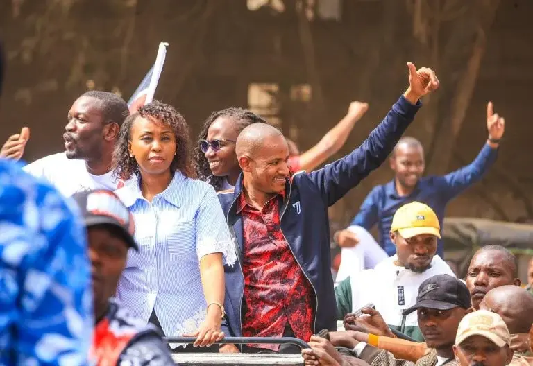 Pauline Njoroge drops out of the Nairobi gubernatorial race, endorses Babu Owino