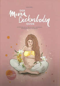 Buchcover: "Der Mama Beckenboden Guide" von Anja Sippel