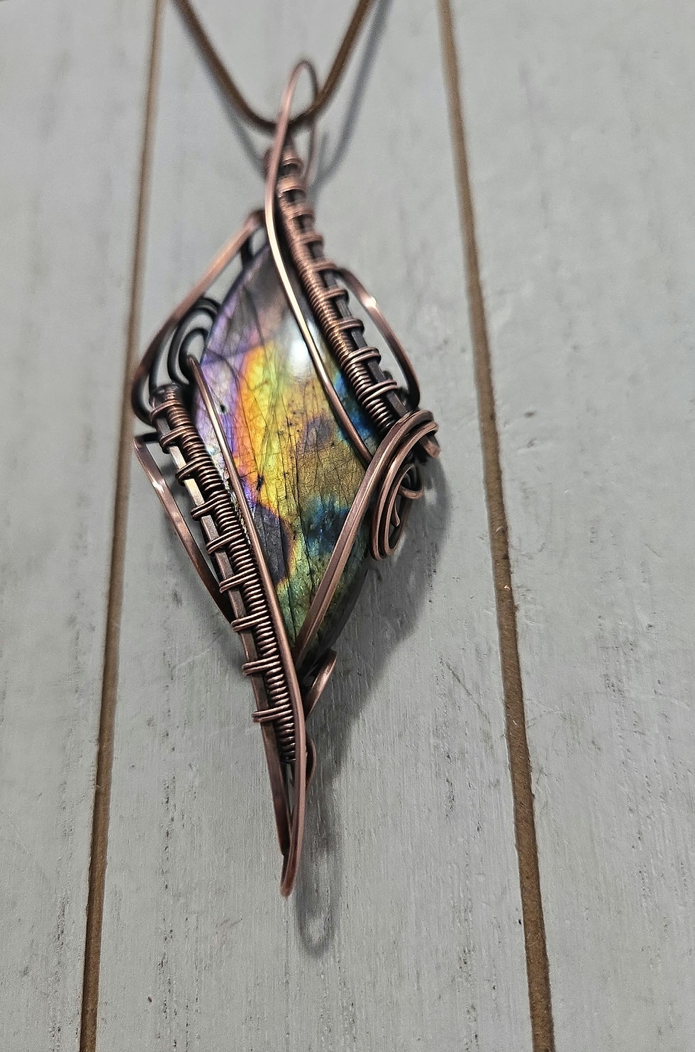 Thumbnail: Zora Labradorite Pendant 