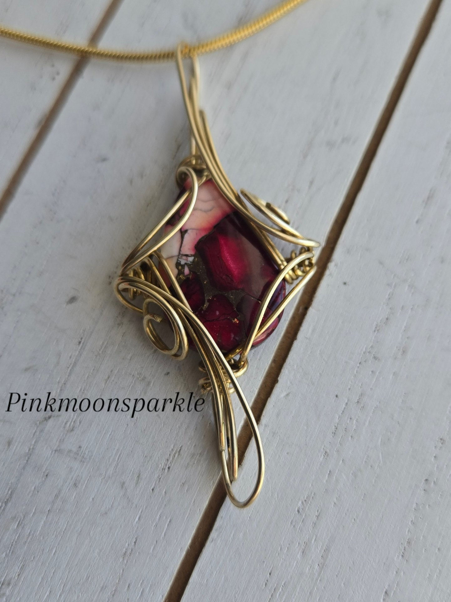 Dahlia Rose pendant
