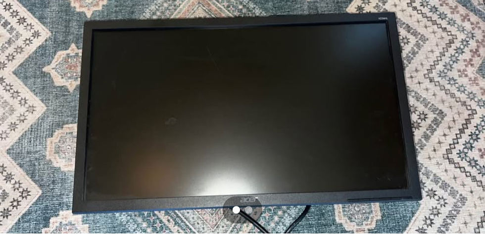 Acer 21.5" LED Monitor – Crisp Display for Work or Play