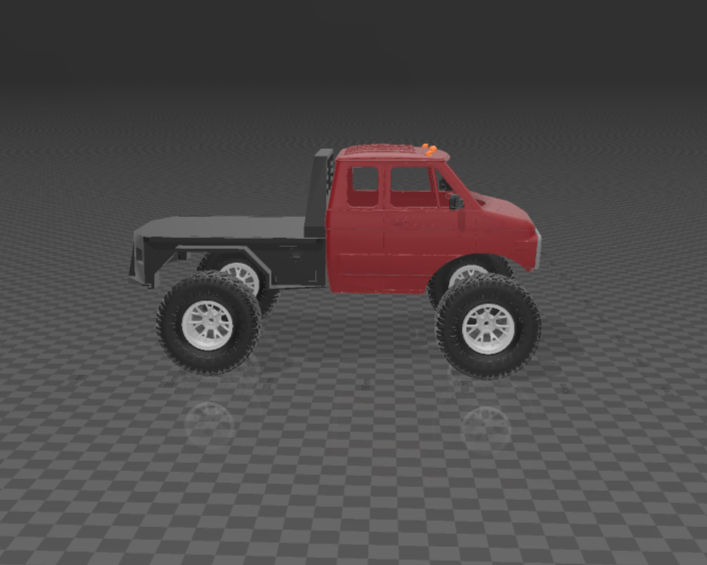 VAN UTILITY Crawler Body Multiple Chassis