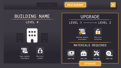 Building Upgrade UI