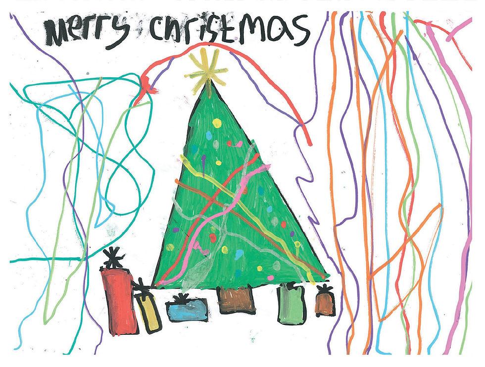 SL05 Christmas Tree - designed by Finley, Dawn House School