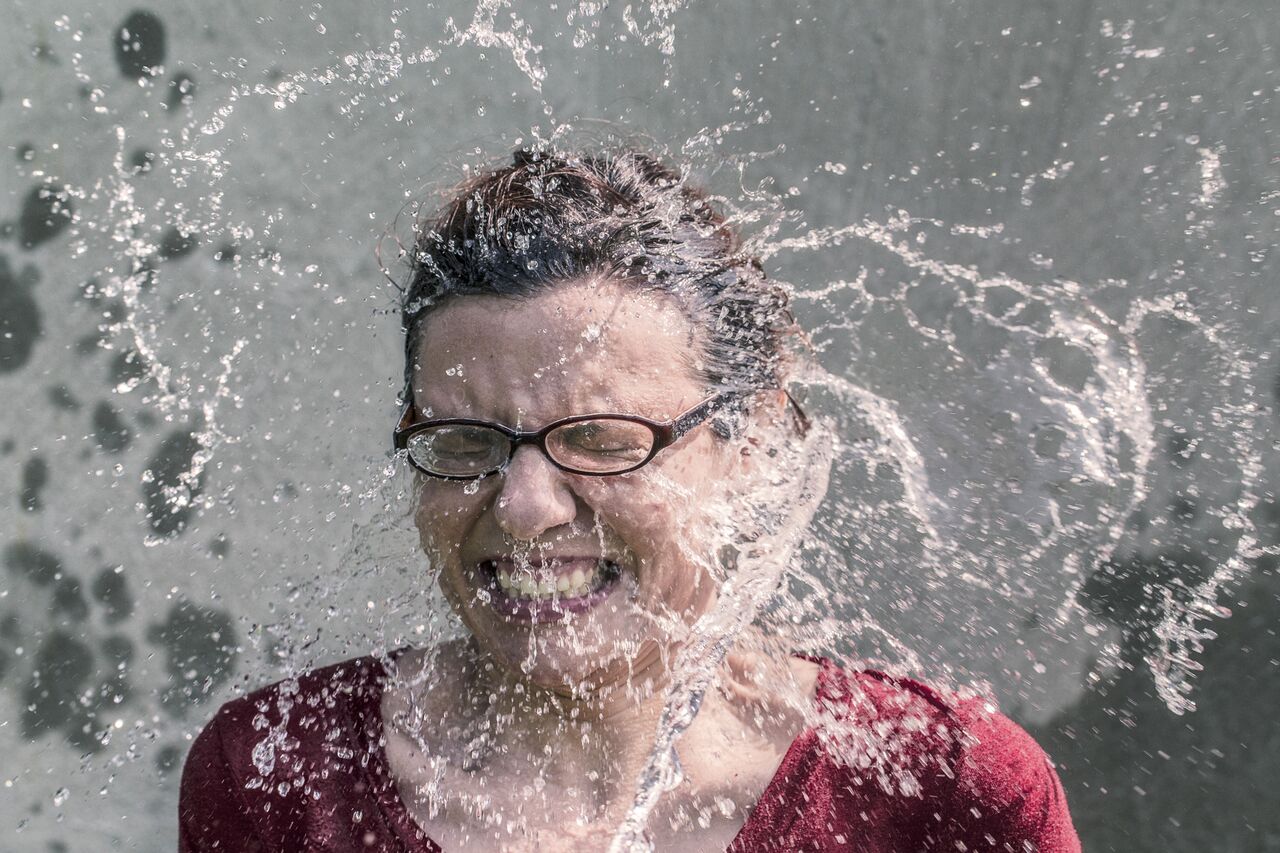 What happened to the ice bucket?