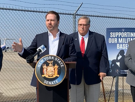 Senate Republican Leader Rob Ortt Fights to Restore Military Base Retention Funding