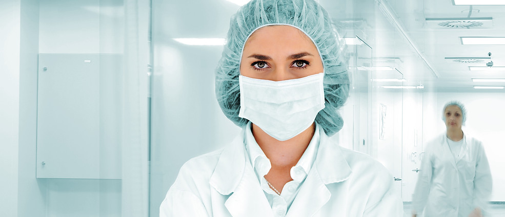 Medical active staff in hospital