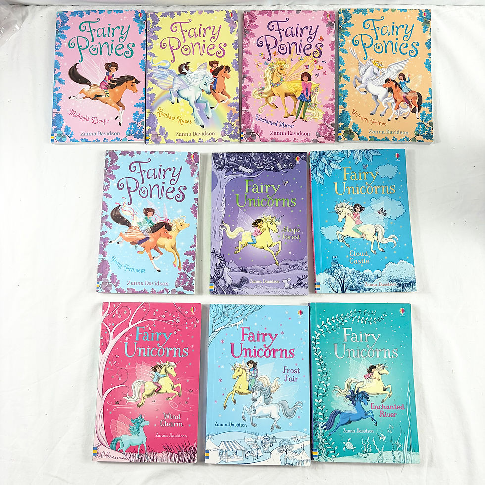 Thumbnail: (10) Usborne Fairy Ponies & Fairy Unicorns 