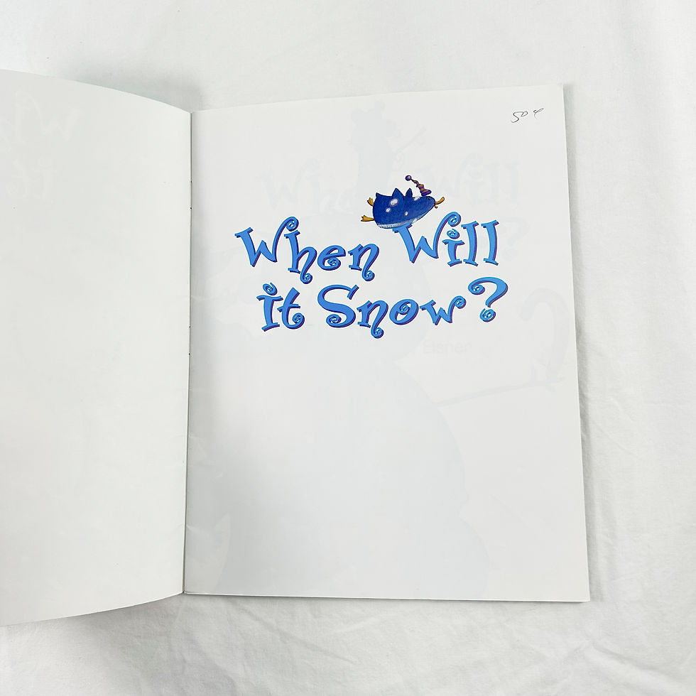 Thumbnail: When Will It Snow By Marty Crisp