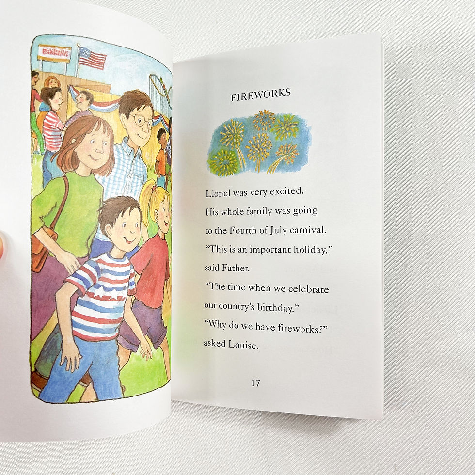 Thumbnail: (Level 3) Lionel In the Summer By Stephen Krensky, Puffin Easy-to-Read