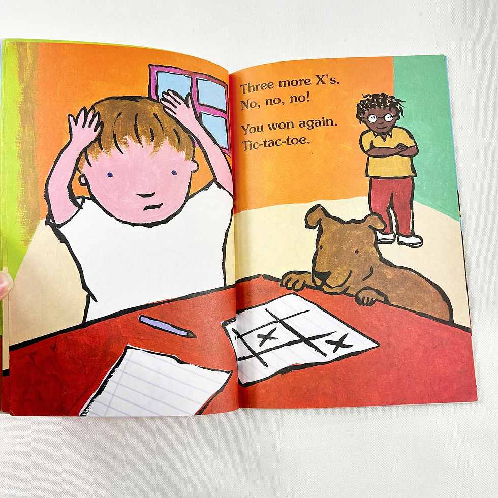 Thumbnail: (Level 1) Tic-Tac-Toe Three in a Row By Judith Bauer Stamper, Hello Math Reader