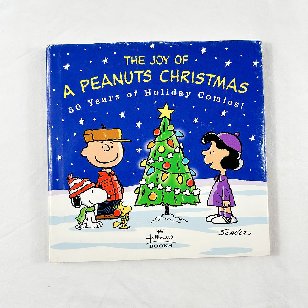 The Joy of a Peanuts Christmas 50 Years of Holiday Comics By Shultz