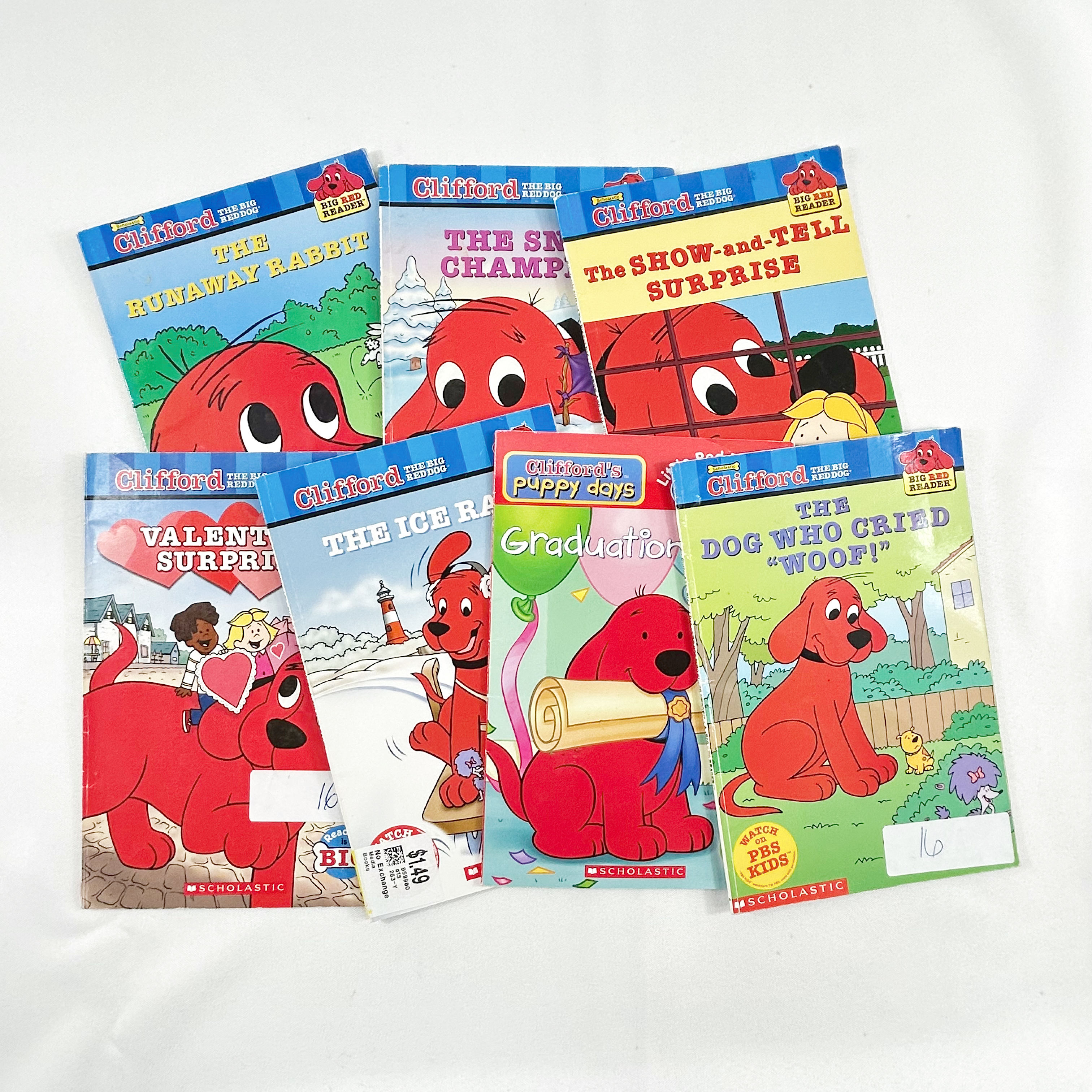 (7) Clifford The Big Red Dog