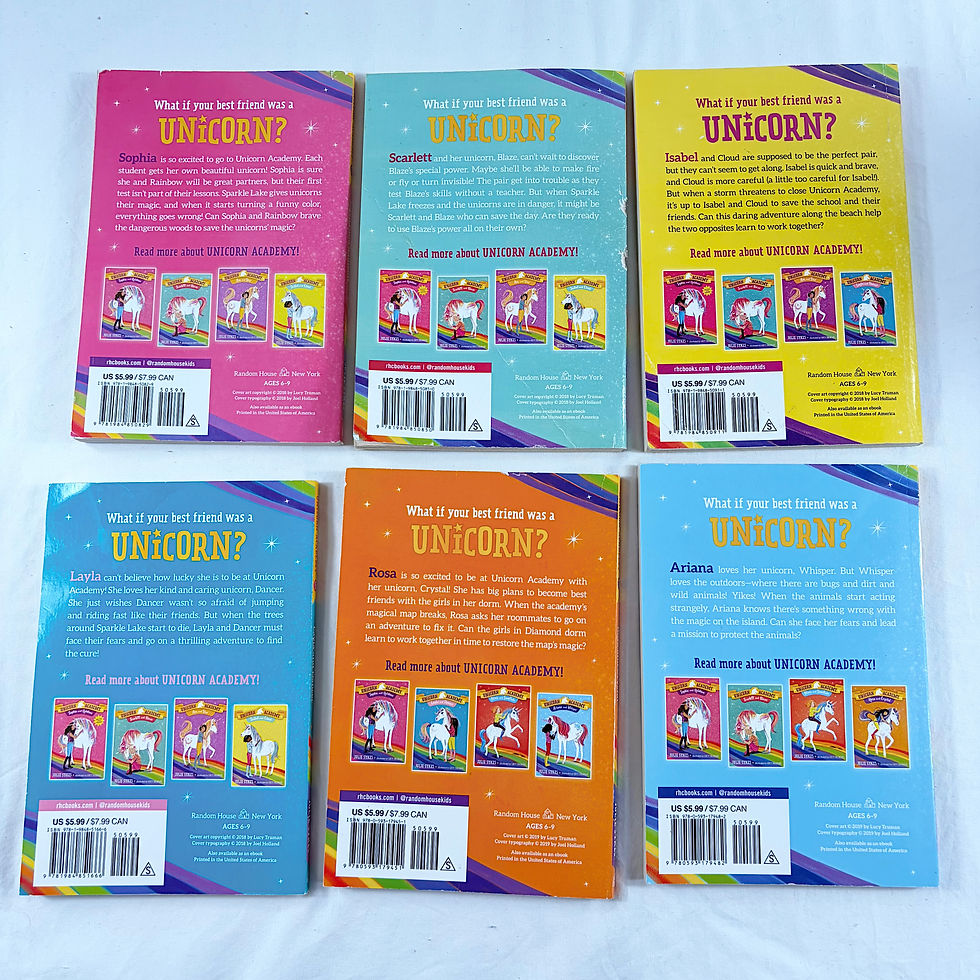 Thumbnail: (6) Unicorn Academy 1, 2, 4, 5, 7, 8 