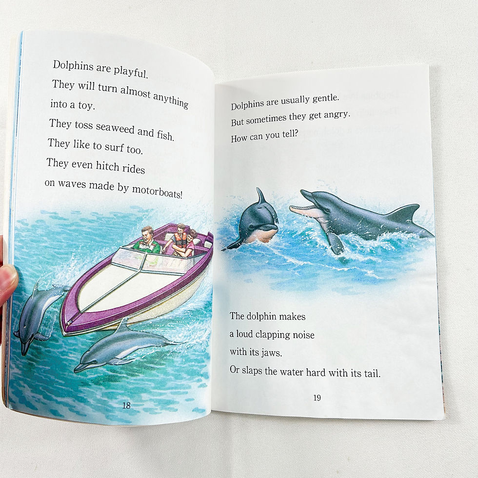 Thumbnail: (Level 2) Dolphins! Step into Reading