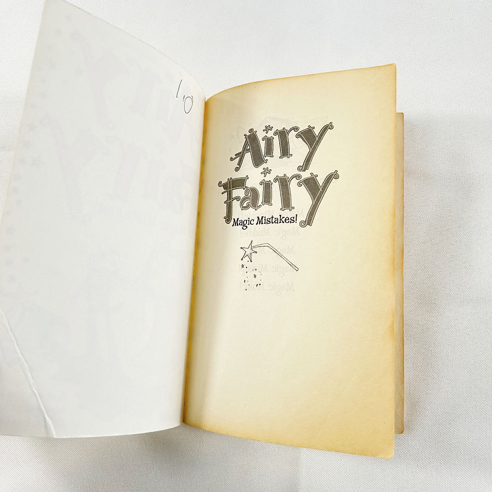 Thumbnail: Airy Fairy Magic Mistakes By Margaret Ryan