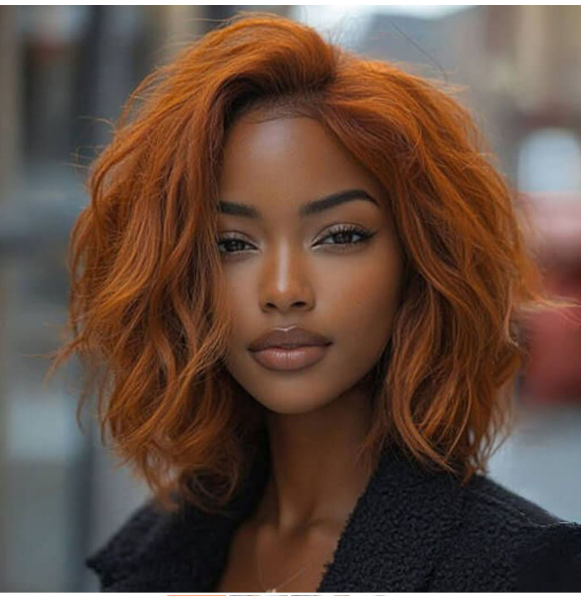 Cinnamon 13x4 Transparent Lace Front Bob Wig