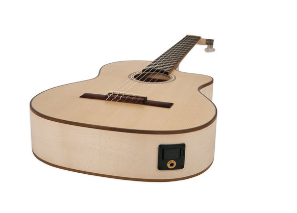 Miniatura: Guitarra Clássica Pro Natura Silver Samba