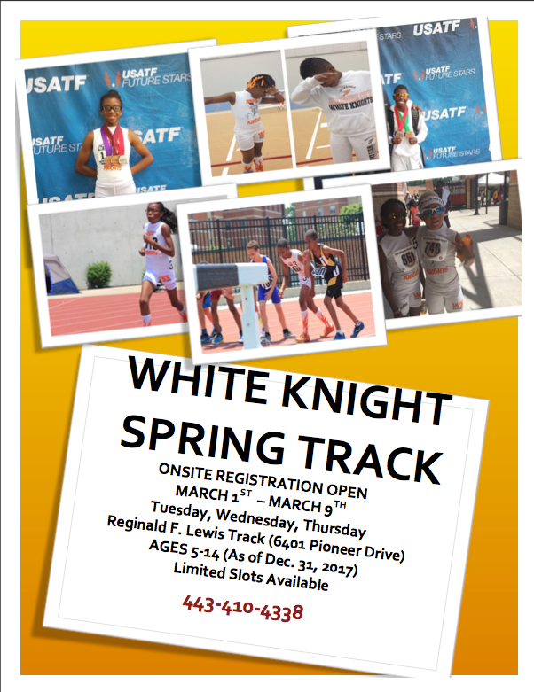 SPRING TRACK SET TO BEGIN