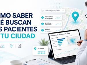 Análisis de búsquedas de pacientes y demanda médica en una ciudad